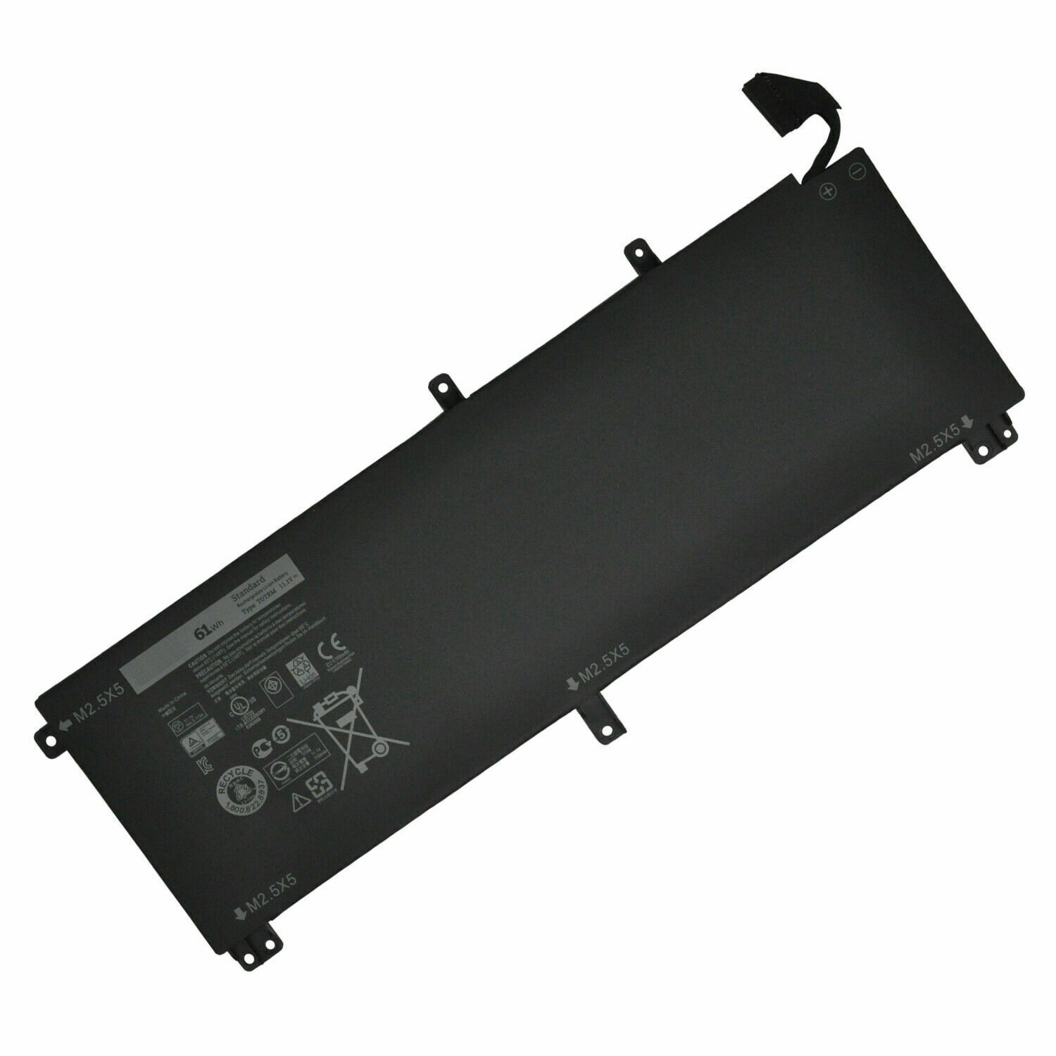 Laptop battery for XPS 15 9530 Precision T0TRM TOTRM H76MV 7D1WJ Notebook Battery